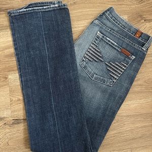 7 for all mankind jeans , perfect condition.